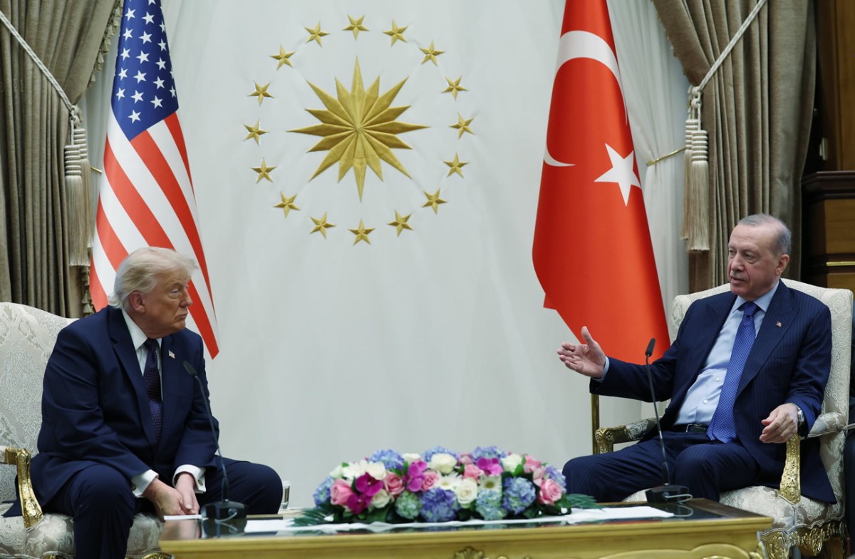 Cumhurbaşkanı Erdoğan, ABD Başkanı Trump ile bir araya geldi
