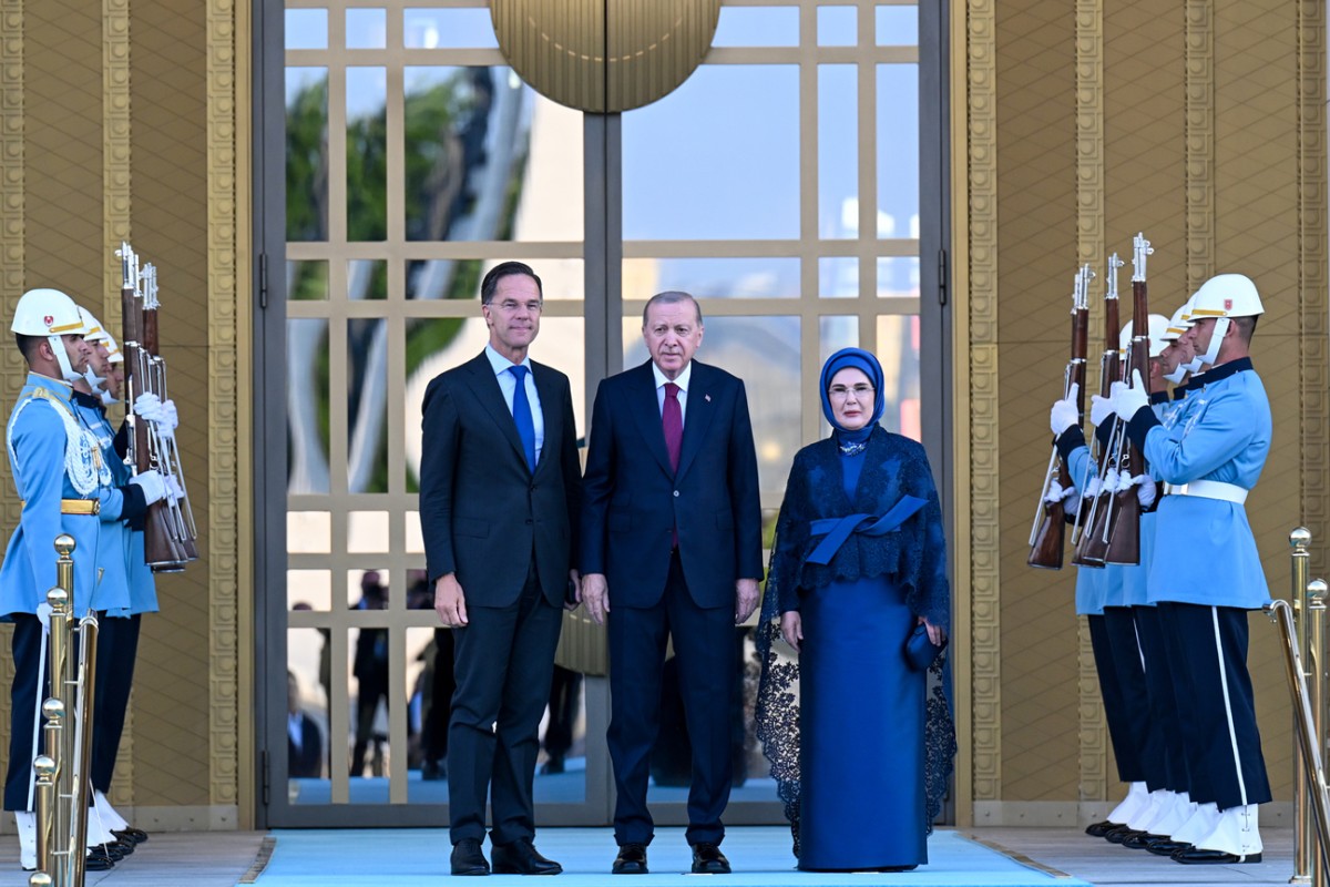 Cumhurbaşkanı Erdoğan, liderler onuruna resepsiyon verdi