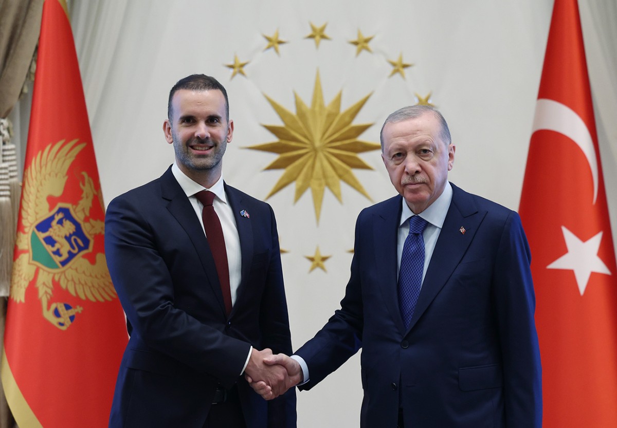 Erdoğan, Karadağ Başbakanı Spajiç’i Ağırladı