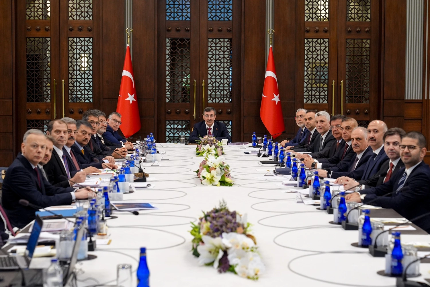 Ekonomi Koordinasyon Kurulu, Cumhurbaşkanı Yardımcısı Yılmaz başkanlığında toplandı