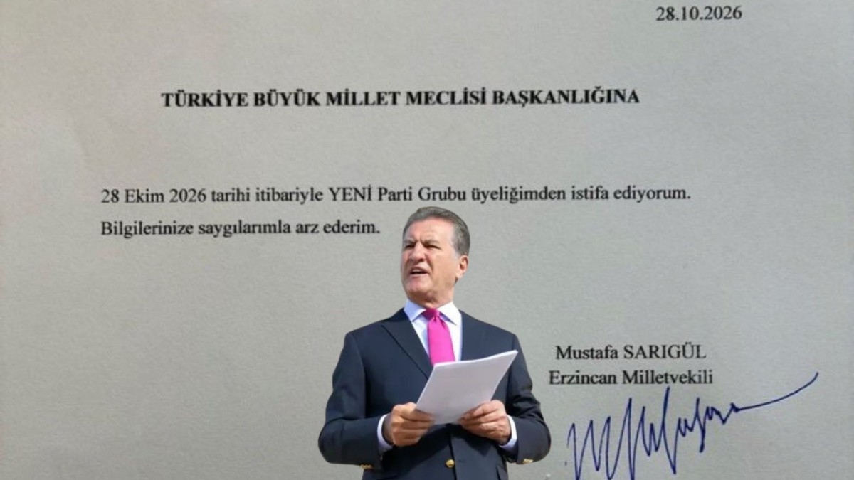 Mustafa Sarıgül YENİ Parti'den istifa etti: ‘Adalet tecelli edecek, partime döneceğim’
