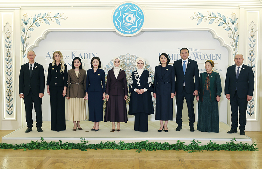 Emine Erdoğan, TDT Aile ve Kadın Konseyi 1. Yüksek Onur Kurulu Toplantısı'nda konuştu